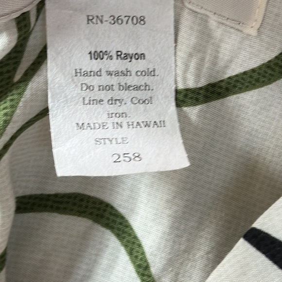 Kalaheo made in Hawaii USA Hawaiian shirt SZ S-L - Picture 7 of 8
